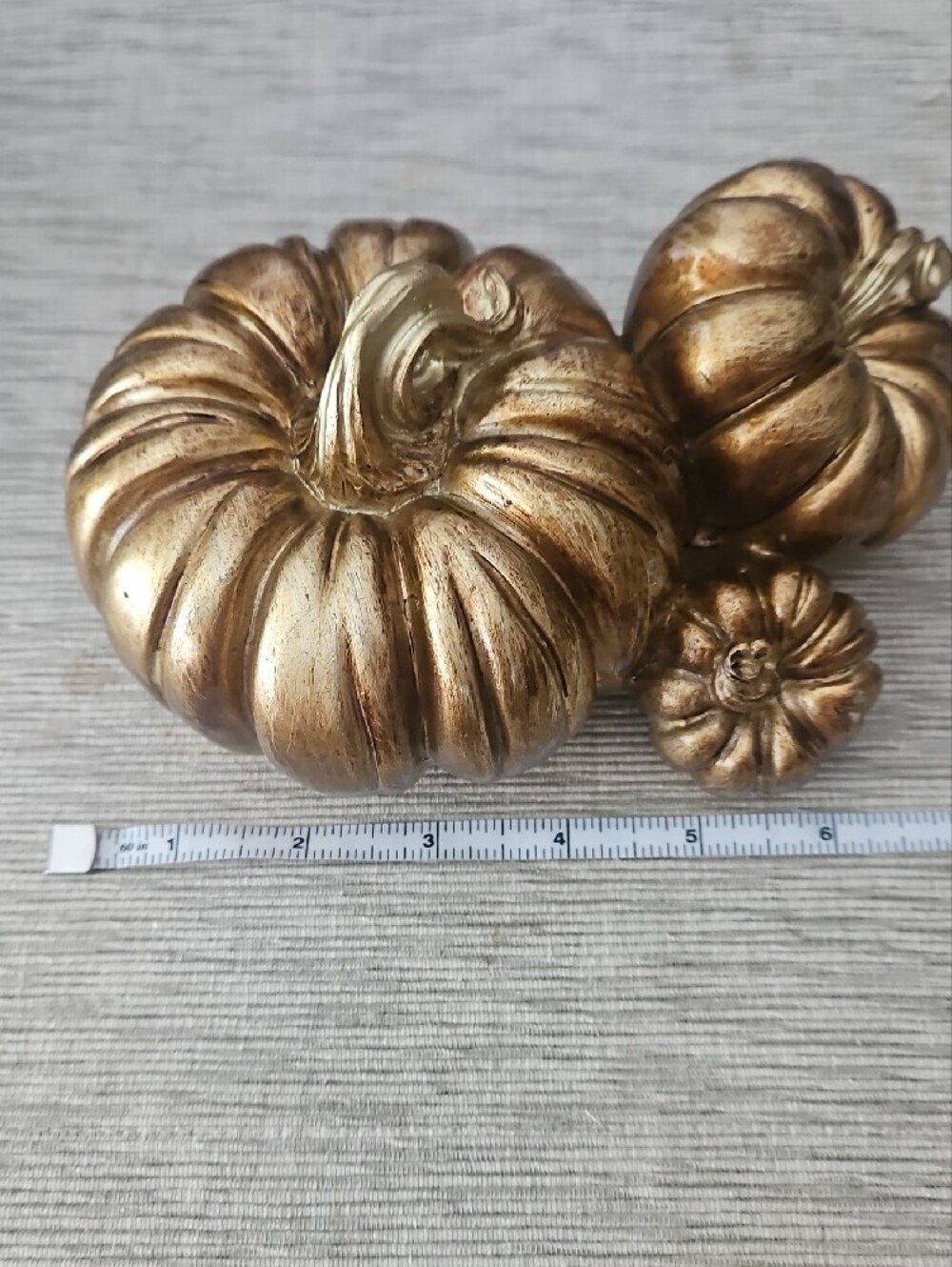 Harvest Golden Pumpkin Display. New In Box - Picture 4 of 4